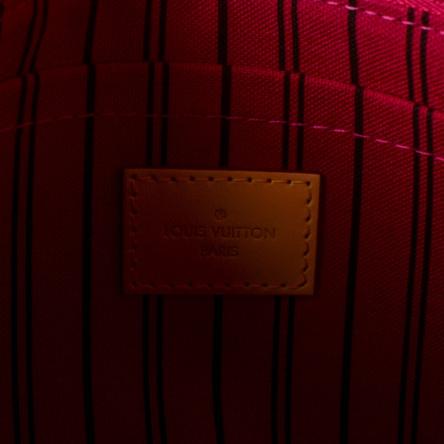 Louis Vuitton Monogram Neverfull MM GM Pochette Pivoine 6 of 8