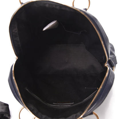 Saint Laurent Calfskin Oversized Muse Navy Blue 5 of 13