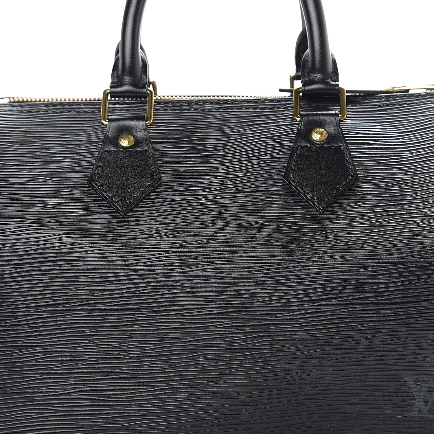 Louis Vuitton Epi Speedy 25 Black 9 of 9