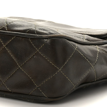 Chanel Lambskin Quilted Tassel Camera Case Brown 11 of 12
