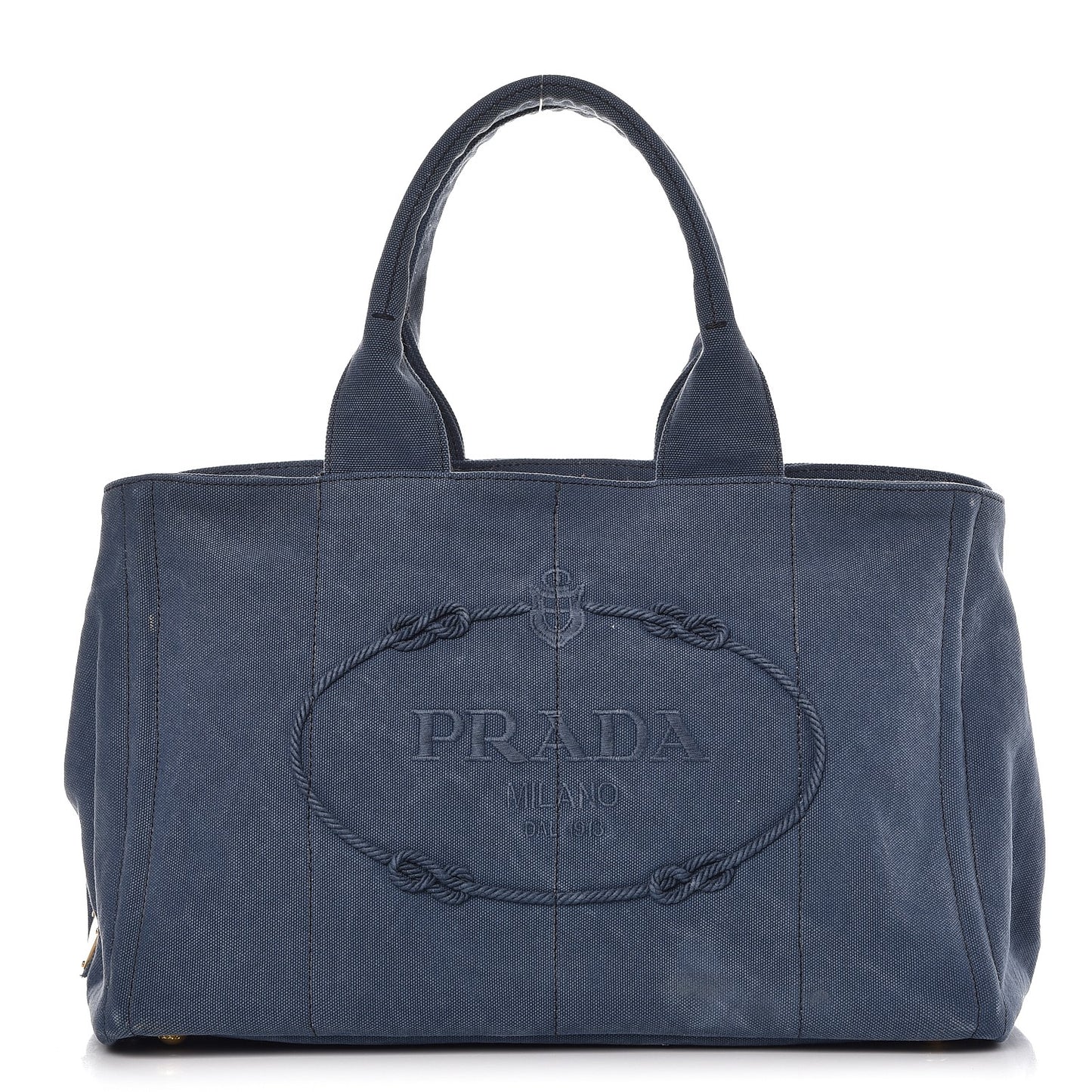 Canvas Canapa Logo Tote Blue