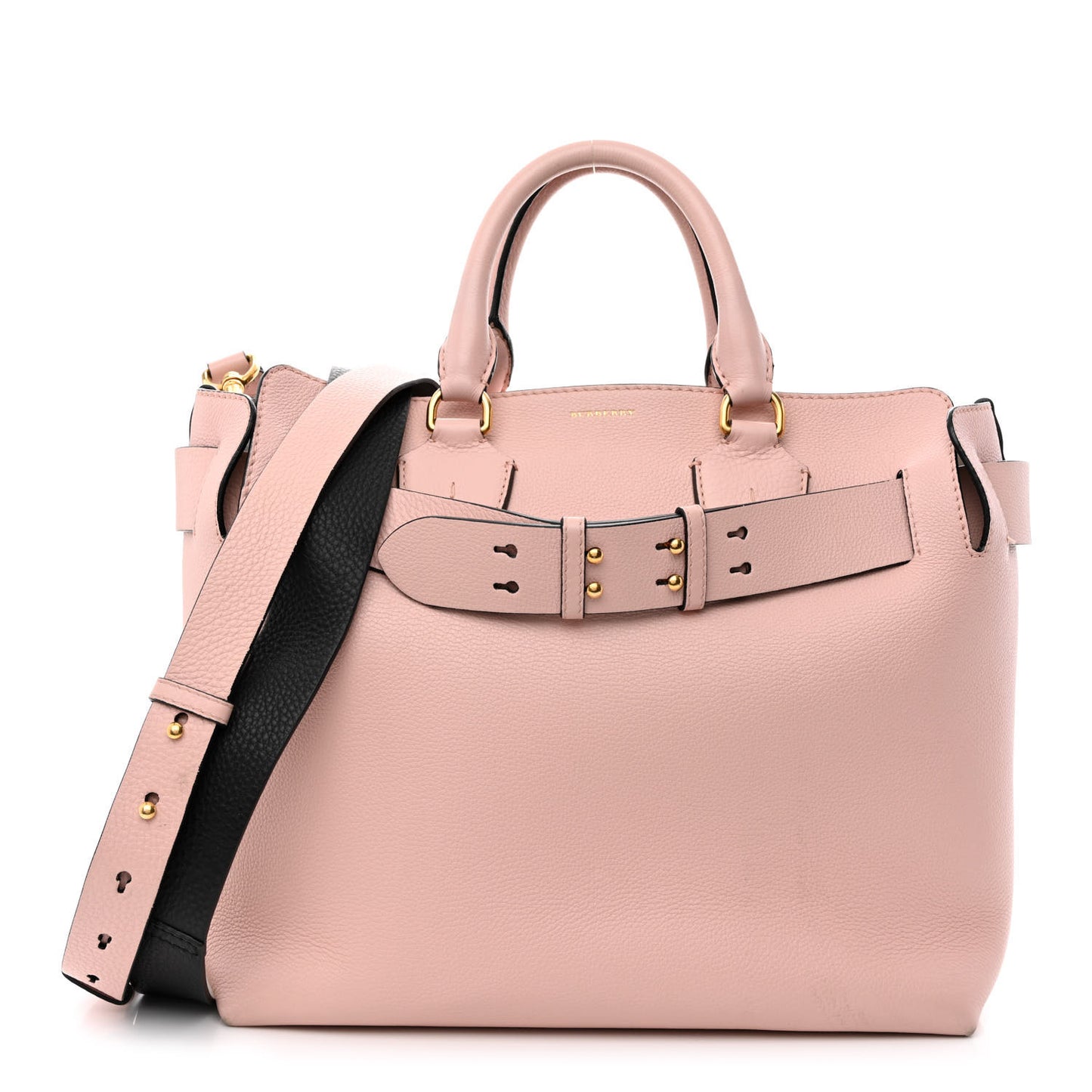 Marais Calfskin Medium Belt Bag Pale Ash Rose