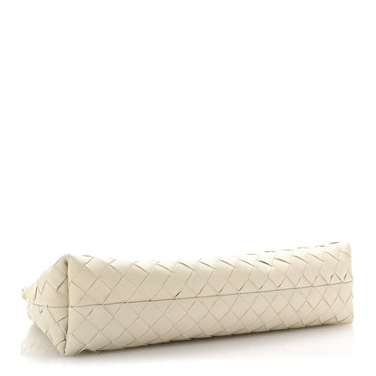 Bottega Veneta Nappa Intrecciato Dustbag Notte Shoulder Bag Sea Salt 3 of 10