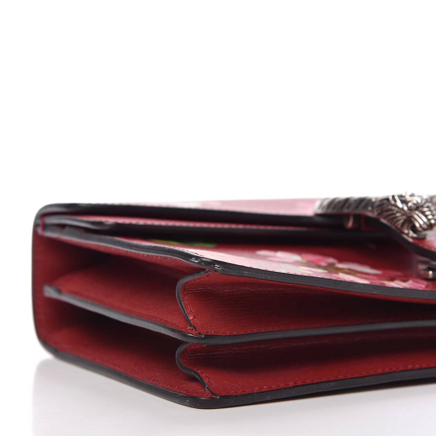 Gucci Calfskin Blooms Print Small Dionysus Shoulder Bag Romantic Cherry Multicolor 6 of 13