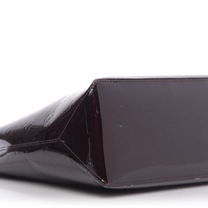Louis Vuitton Vernis Wilshire MM Amarante 6 of 8