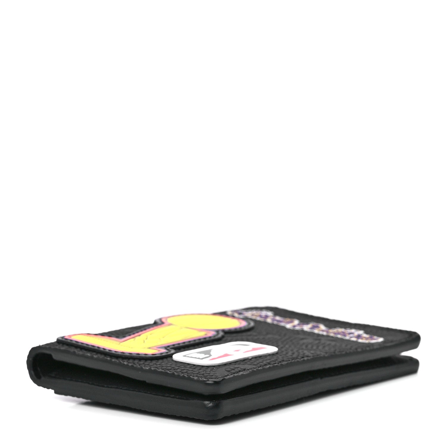 Louis Vuitton X NBA Grained Calfskin Monogram Pocket Organizer Black 10 of 13