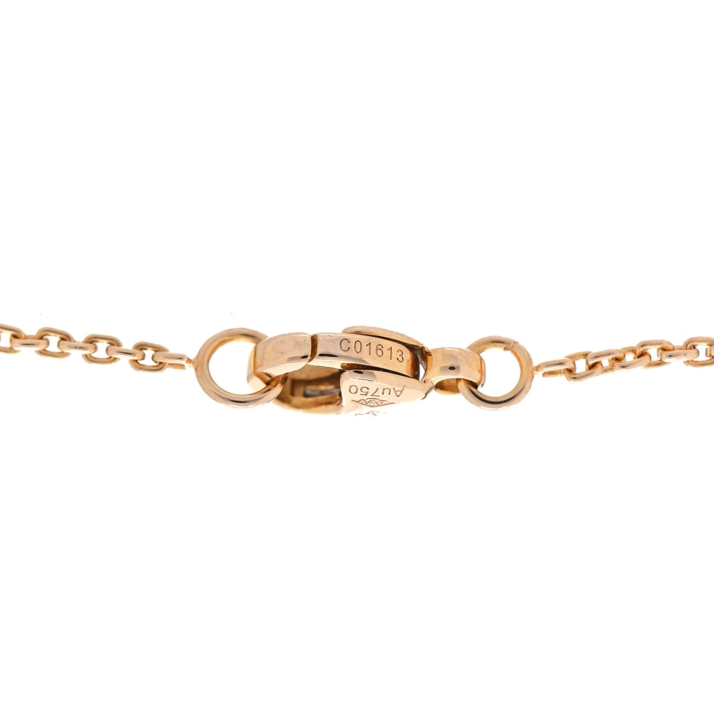 18K Pink Gold Diamond Idylle Blossom LV Pendant Necklace