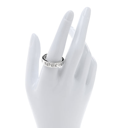 Chrome Hearts Sterling Silver Forever Spacer Ring 60 9.25 2 of 5