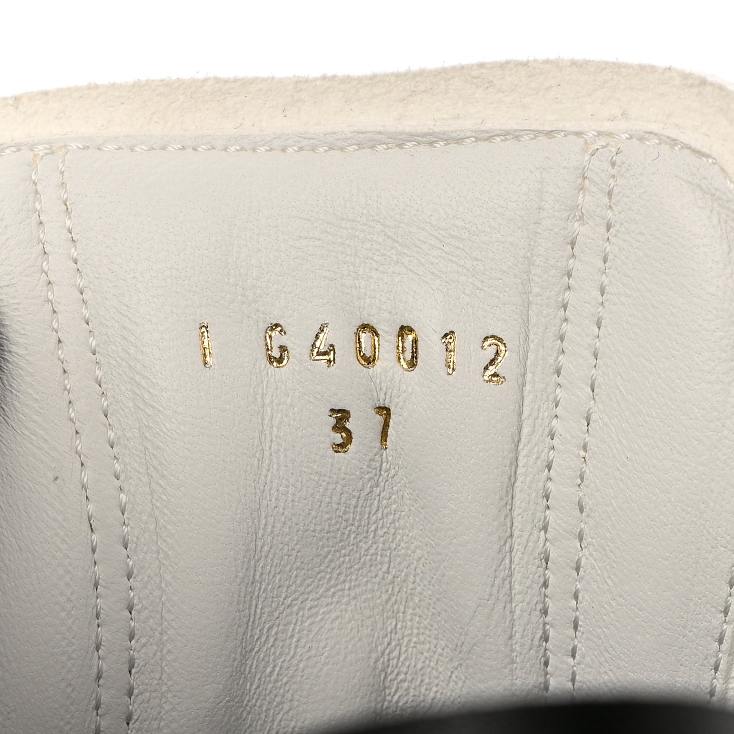 Suede Calfskin Fabric CC Sneakers 37 Black White