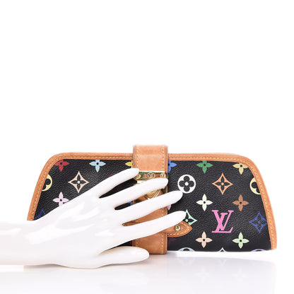 Louis Vuitton Monogram Multicolor Shirley Black 2 of 7