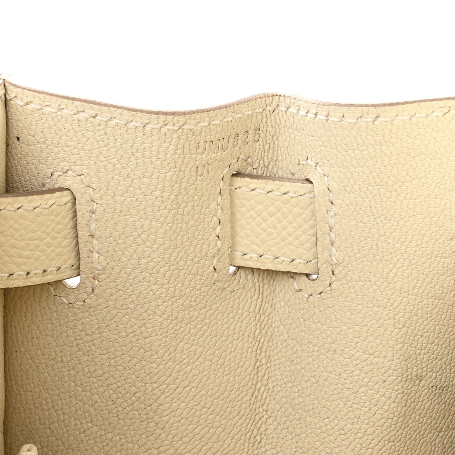 Hermes Epsom Kelly Sellier 28 Craie 7 of 11