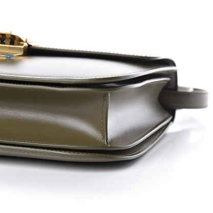 Celine Box Calfskin Classic Box Medium Flap Bag Army Green 10 of 10