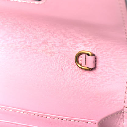 Gucci GG Supreme Monogram Strawberry Chain Wallet 10 of 12