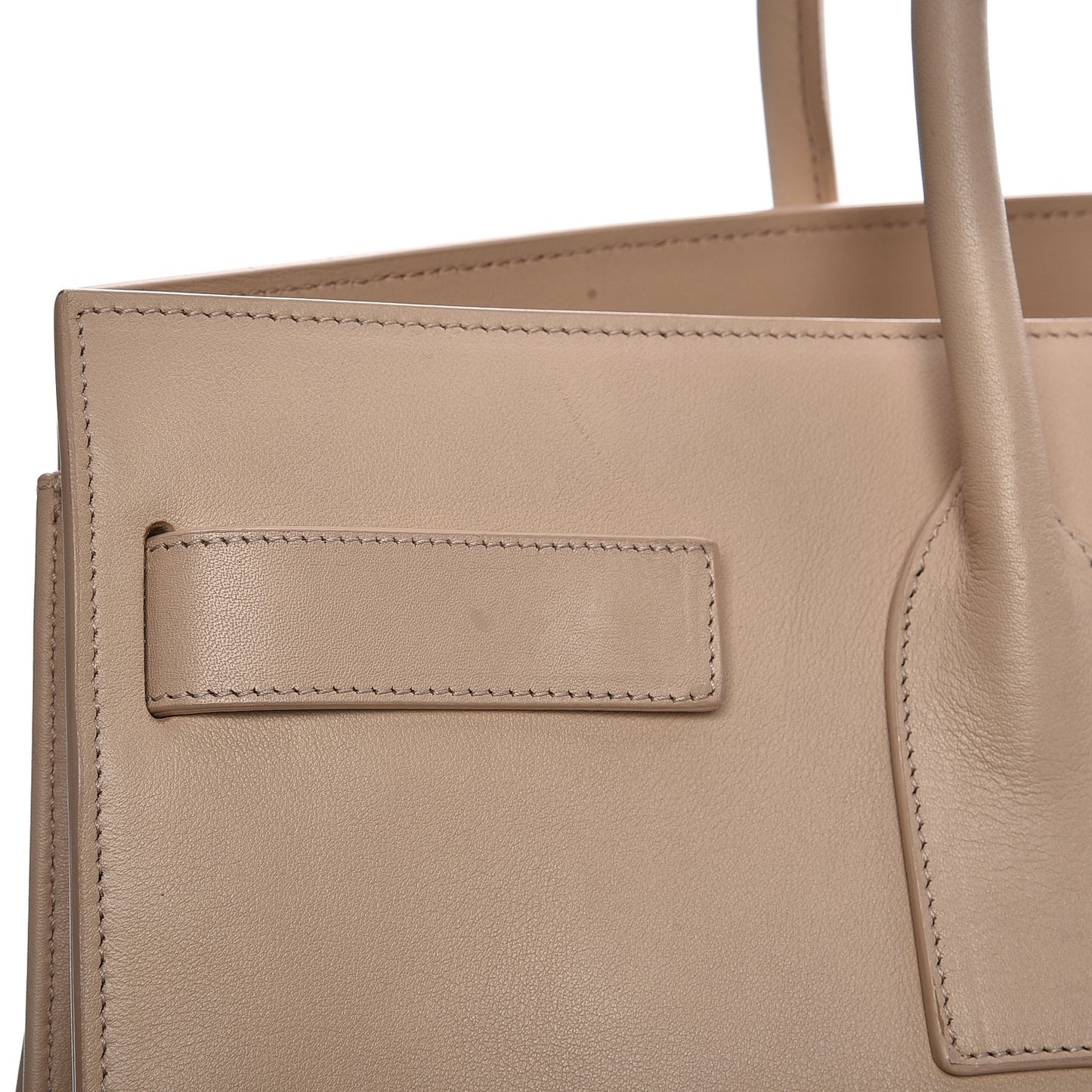 Calfskin Large Sac de Jour Carryall Beige