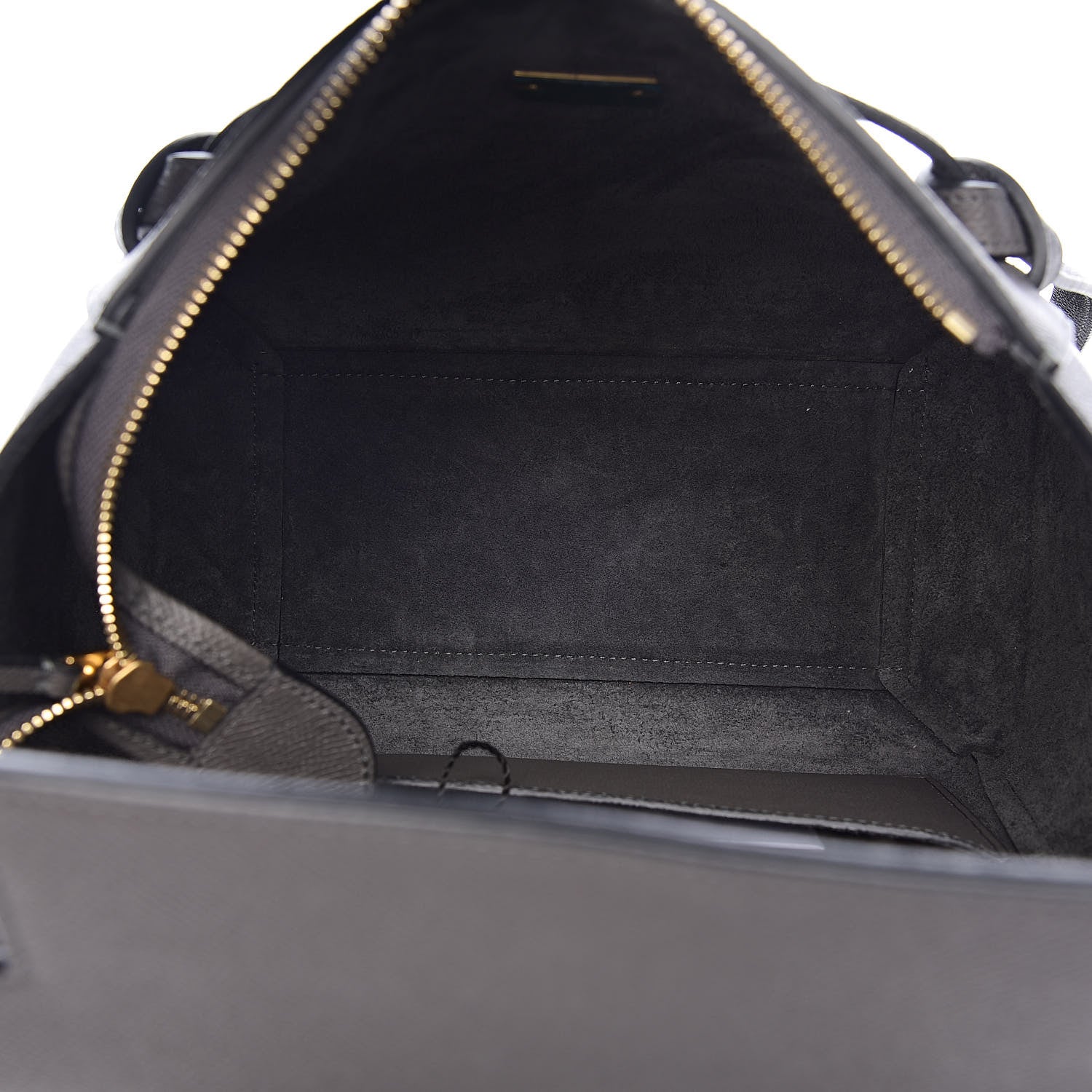 Celine Grained Calfskin Micro Belt Bag Grey 5 of 10