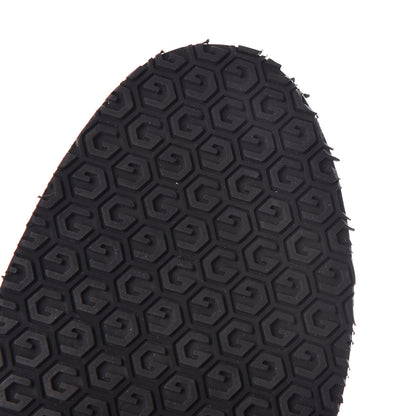 Gucci Calfskin Mesh Web Sneakers 35 Black 12 of 13