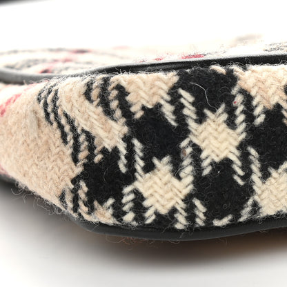 Burberry Wool Check Pochette Beige 8 of 9