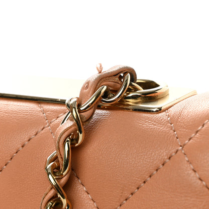Chanel Lambskin Quilted Medium Trendy CC Flap Beige 11 of 17