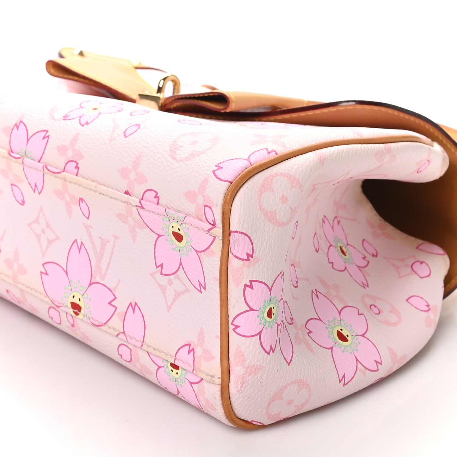 Louis Vuitton Monogram Cherry Blossom Sac Retro Pink 9 of 10