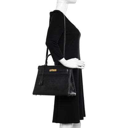 Hermes Ardennes Kelly Retourne 32 Black 2 of 14