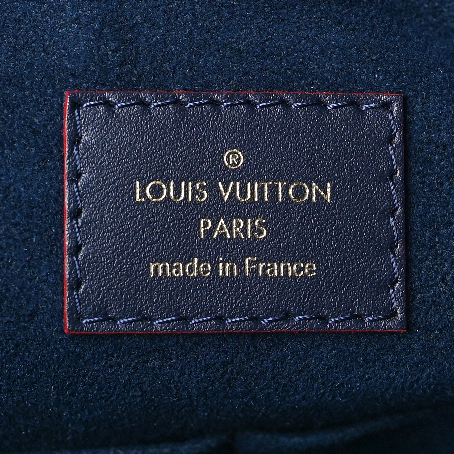 Louis Vuitton Empreinte V Tote MM Marine Rouge 6 of 8
