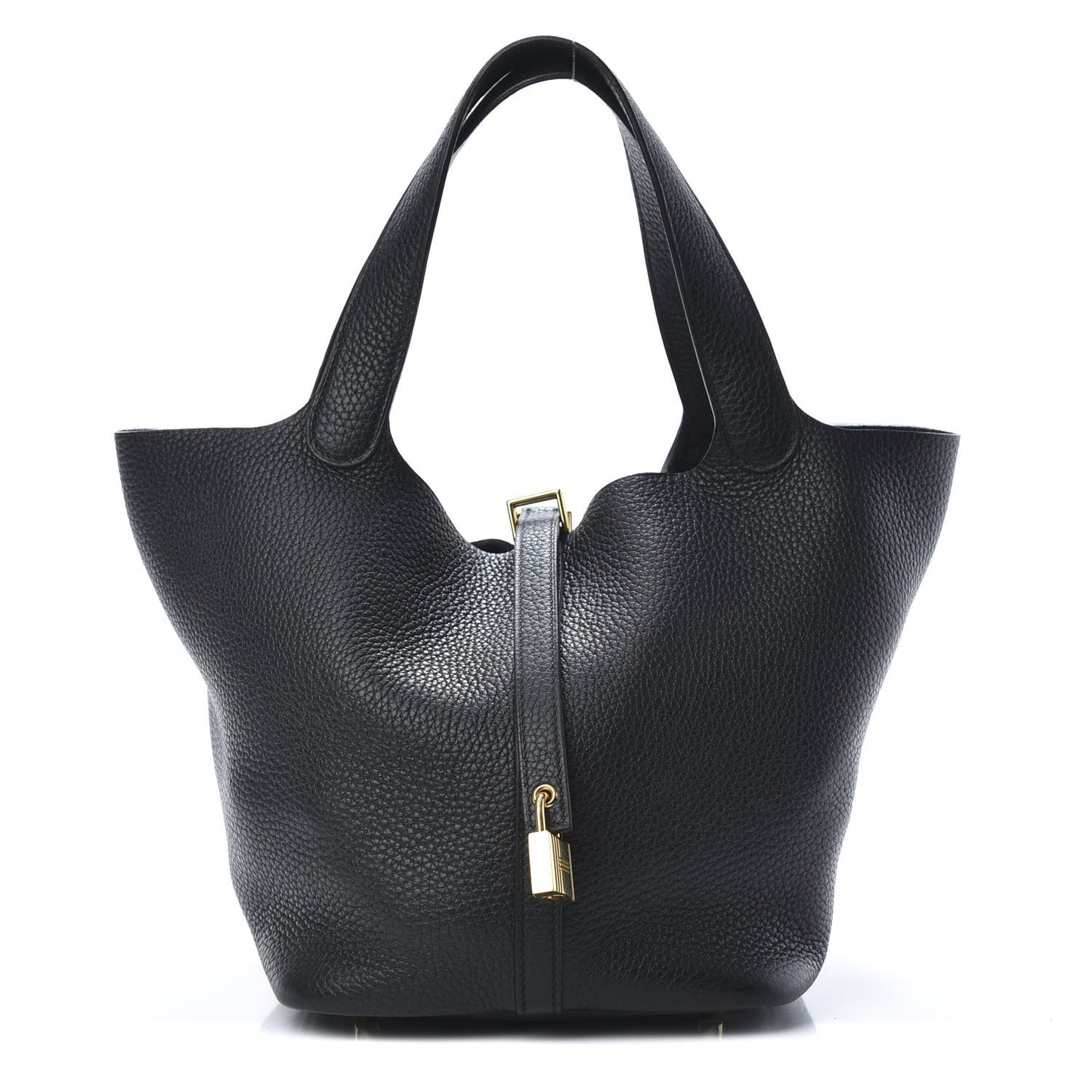 Taurillon Clemence Picotin Lock 22 MM Black