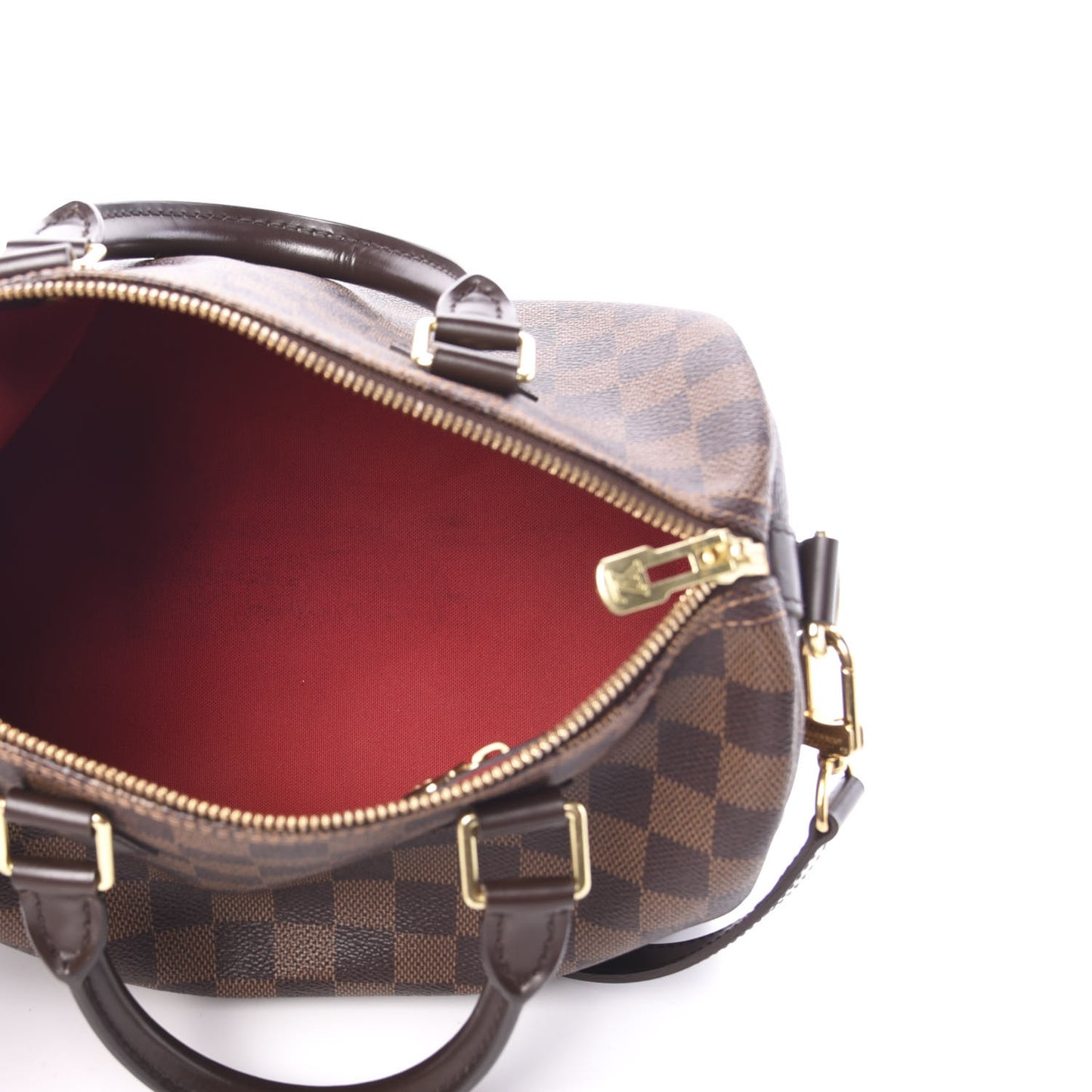 Damier Ebene Speedy Bandouliere 25
