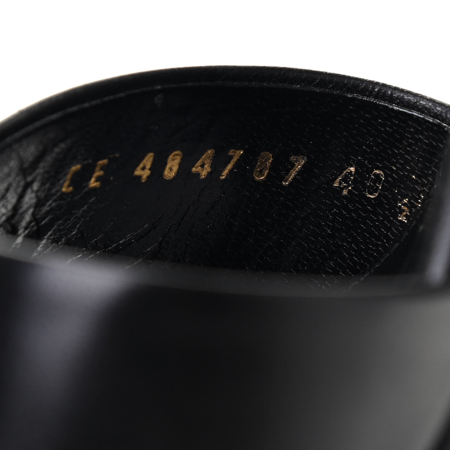 Saint Laurent Calfskin Farrah 80 Platform Sandals 38 Black 40.5 Black 8 of 9