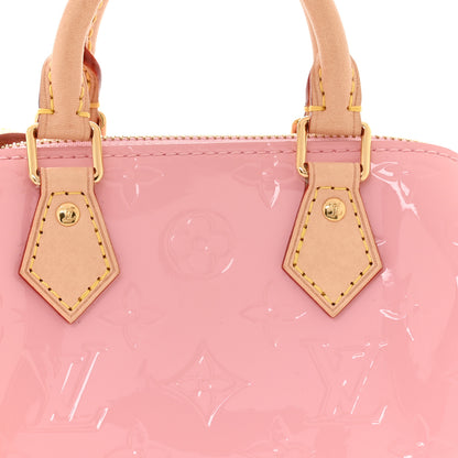 Louis Vuitton Vernis Monogram Nano Speedy Mochi Pink 8 of 11