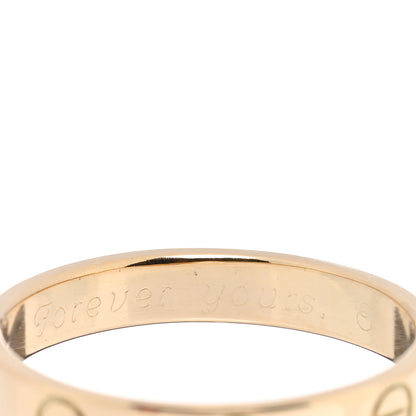 Cartier 18K Yellow Gold 3.5mm LOVE Wedding Band Ring 57 8 5 of 7