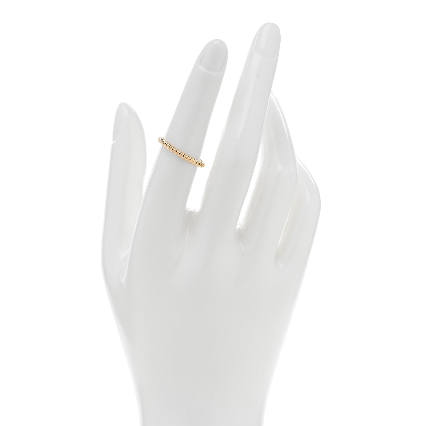 18K Yellow Gold Small Perlee Ring 53 6.25