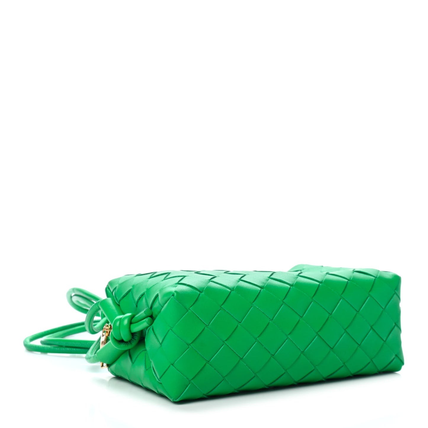 Nappa Intrecciato Mini Loop Camera Bag Parakeet