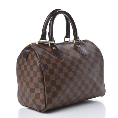 Louis Vuitton Damier Ebene Speedy 25 3 of 11