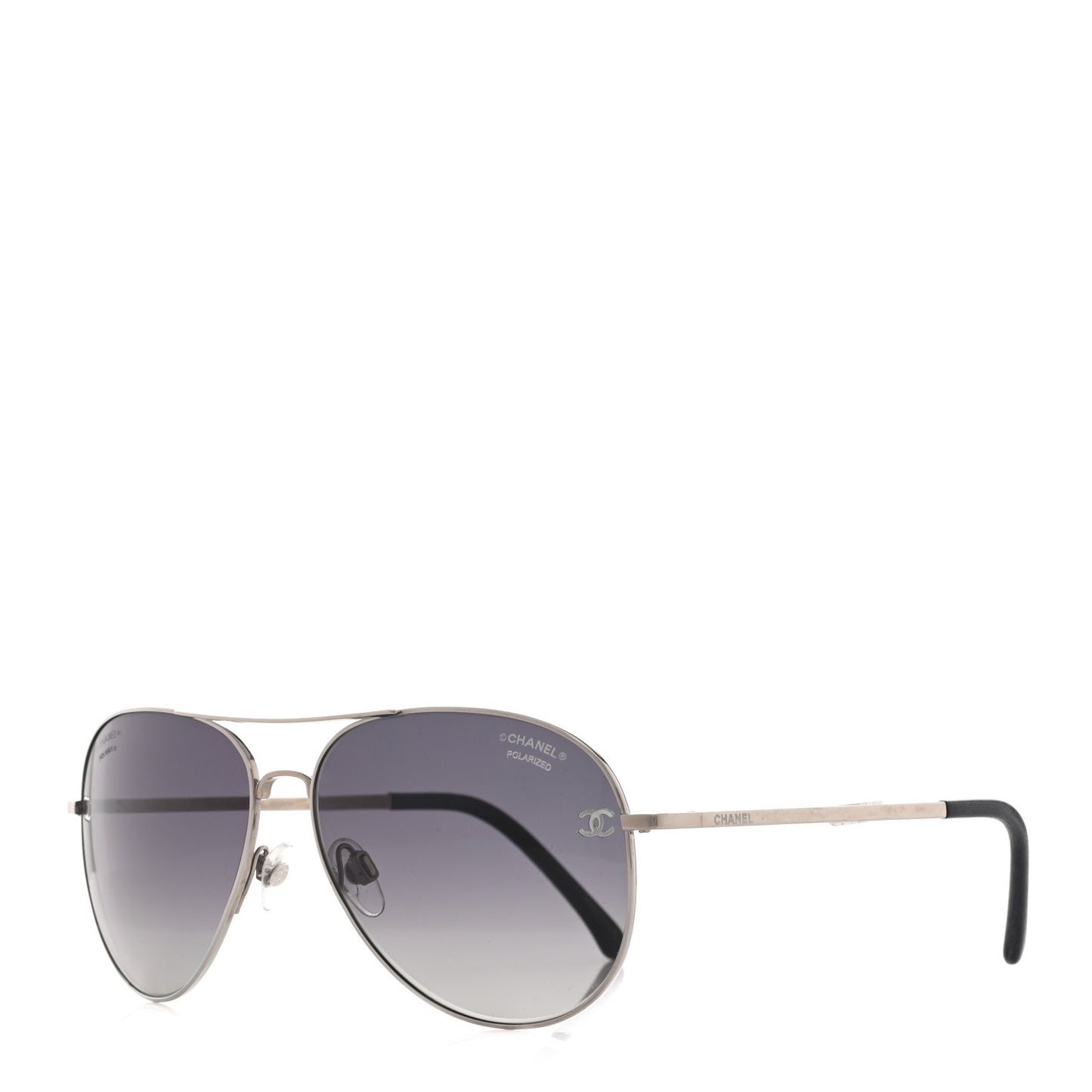Metal Polarized Aviator CC Sunglasses 4189-T-Q Gold