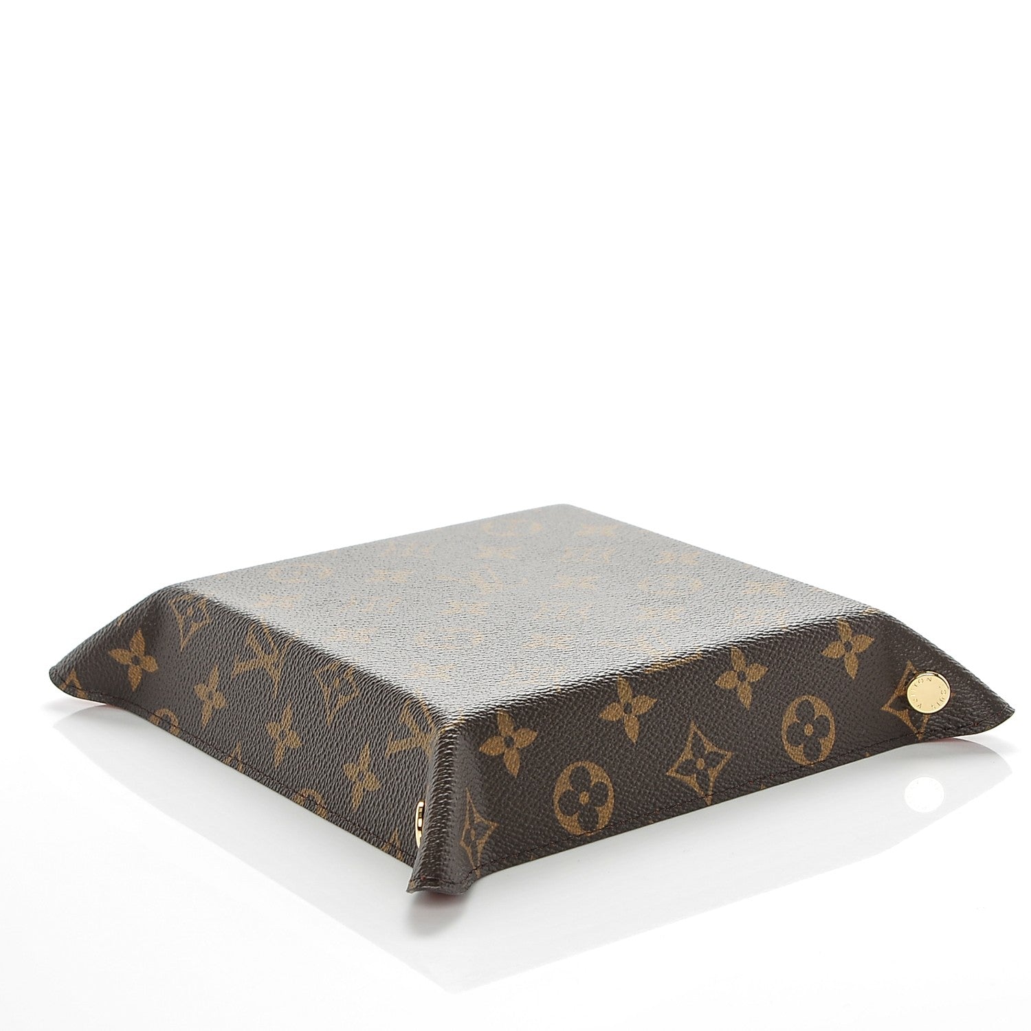 Louis Vuitton レザー トレー Louis Vuitton Monogram Change Tray Rouge 186187 – FASHIONPHILE