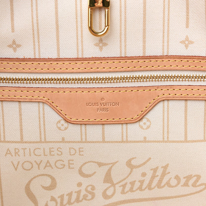 Louis Vuitton Damier Azur Neverfull MM 5 of 17