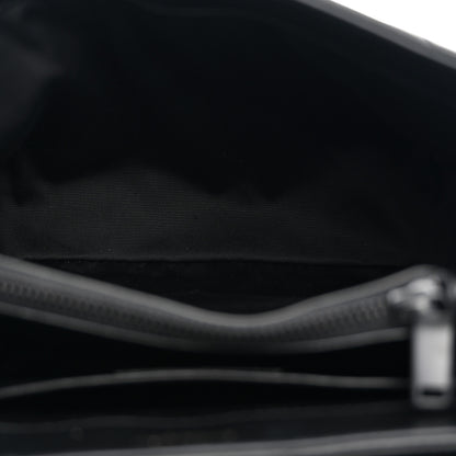 Saint Laurent Calfskin Y Quilted Monogram Monochrome Small Loulou Chain Satchel Black 5 of 10