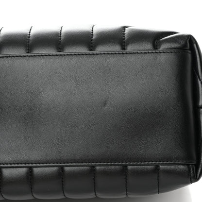 Saint Laurent Calfskin Y Quilted Monogram Monochrome Medium Loulou Chain Satchel Black 11 of 13
