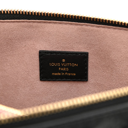 Louis Vuitton Lambskin Embossed Monogram Coussin PM Black 6 of 9