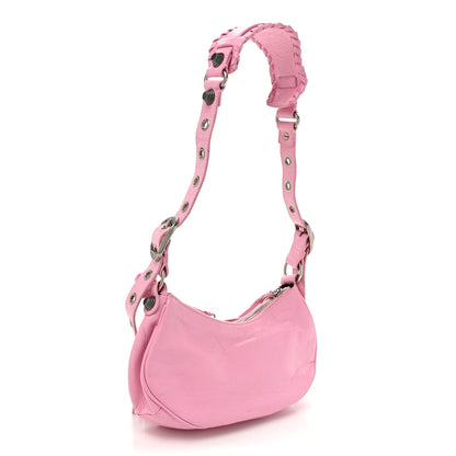 Balenciaga Agneau Arena Le Cagole Shoulder Bag XS Candy Pink 4 of 15