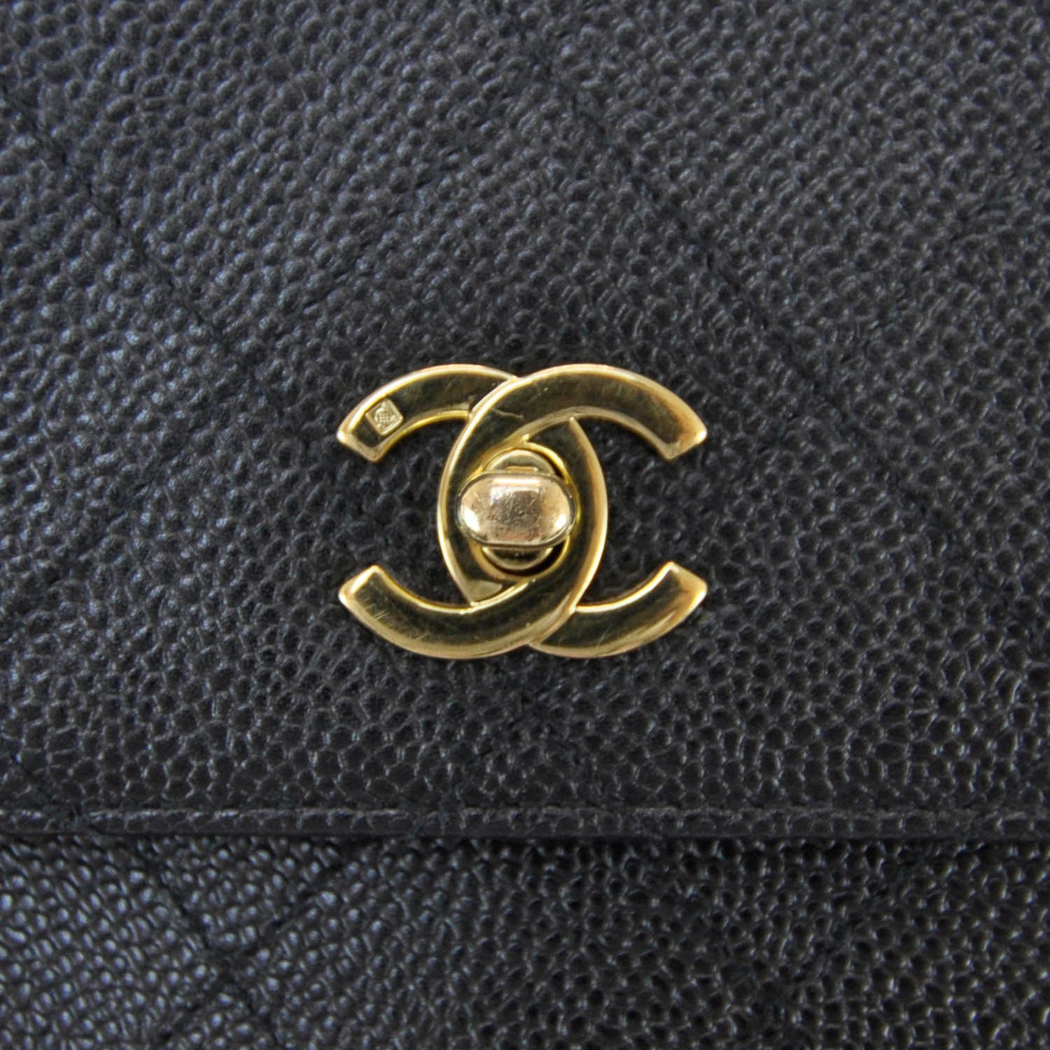 Chanel Caviar Flap Bag Black 5 of 9