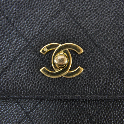 Chanel Caviar Flap Bag Black 5 of 9