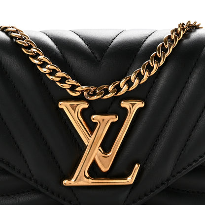 Louis Vuitton Calfskin New Wave Multi Pochette Black 6 of 14