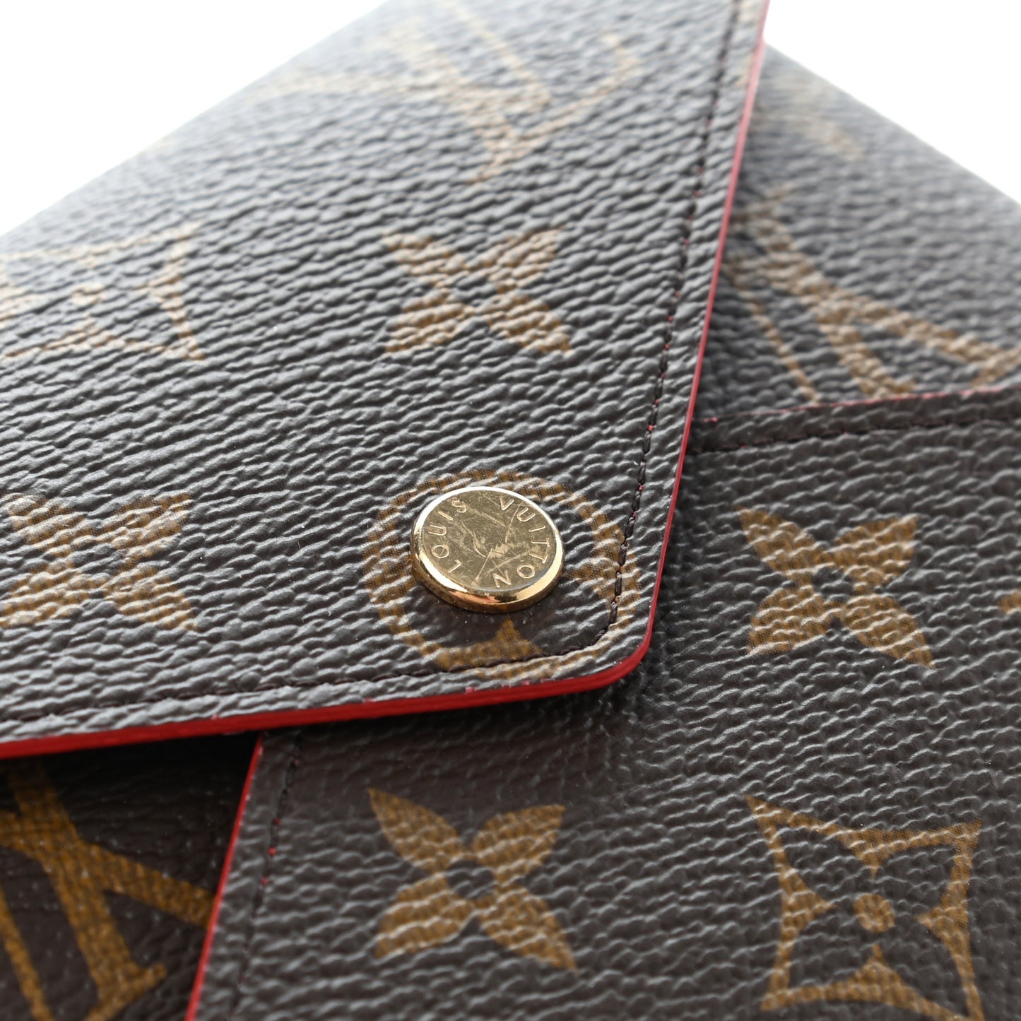 Monogram Medium Kirigami Pochette Insert Coquelicot