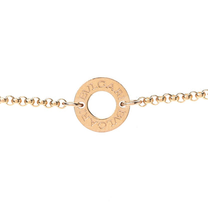 Bulgari 18K Rose Gold Cermet Small B.Zero1 Pendant Necklace 6 of 8