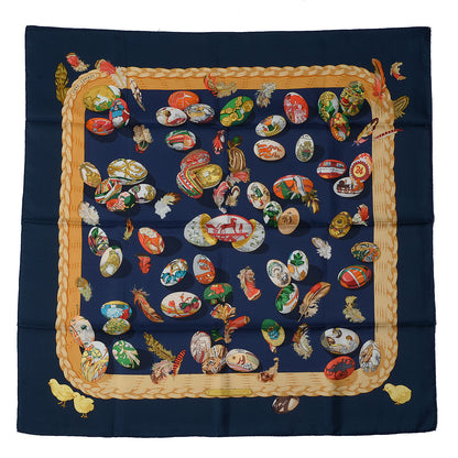 Hermes Silk Couvee d'Scarf 90 2 of 6
