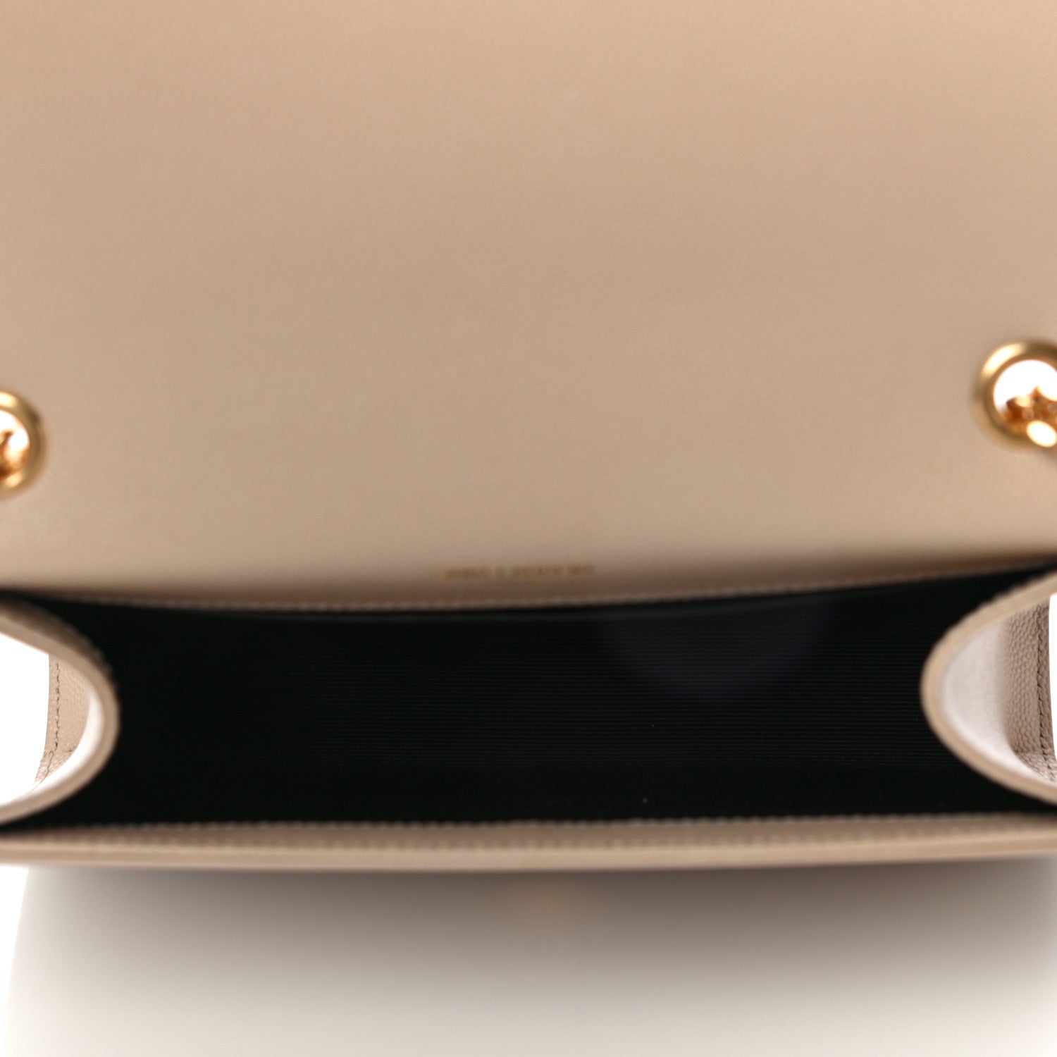 Saint Laurent Grain De Poudre Small Monogram Kate Satchel Nude Powder 5 of 10