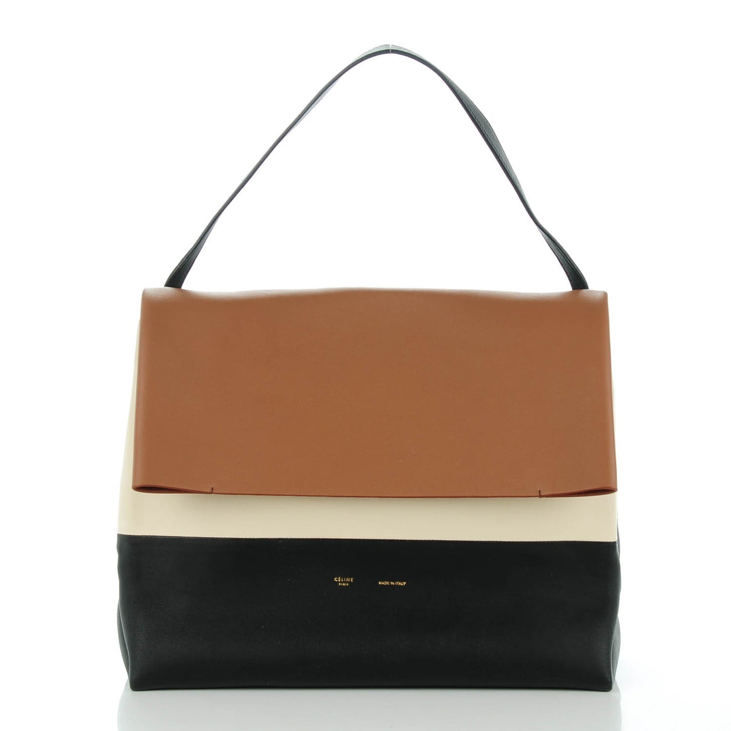 Calfskin All Soft Shoulder Bag Tan
