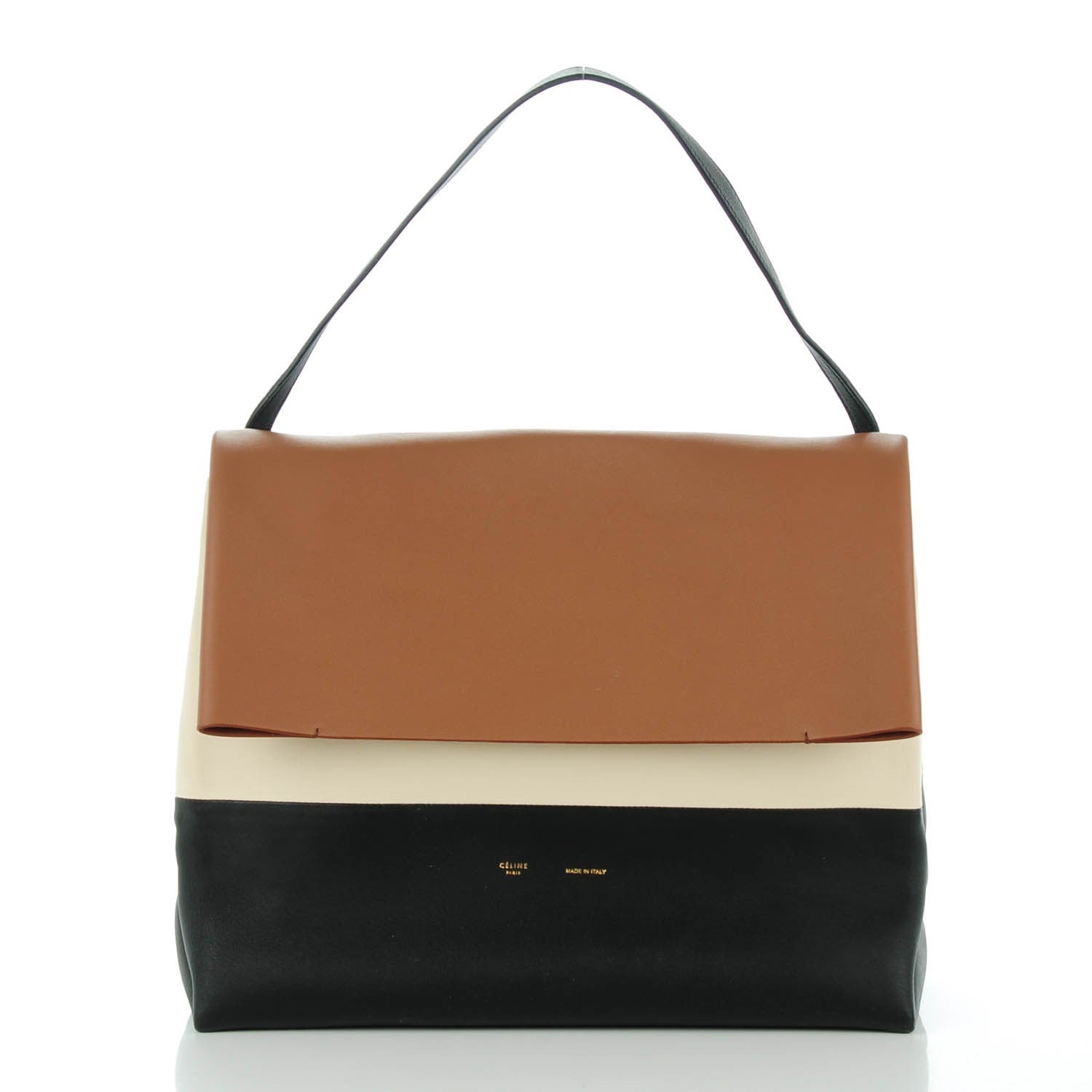 Celine Calfskin All Soft Shoulder Bag Tan 3 of 10