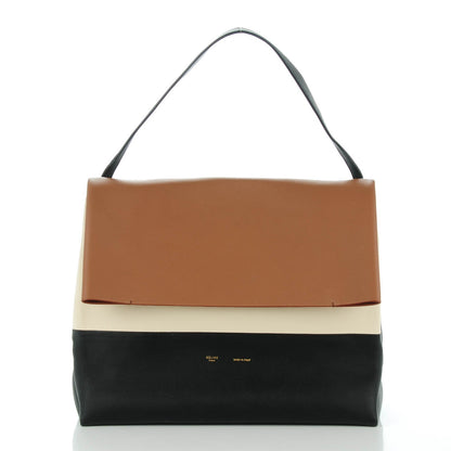 Celine Calfskin All Soft Shoulder Bag Tan 3 of 10